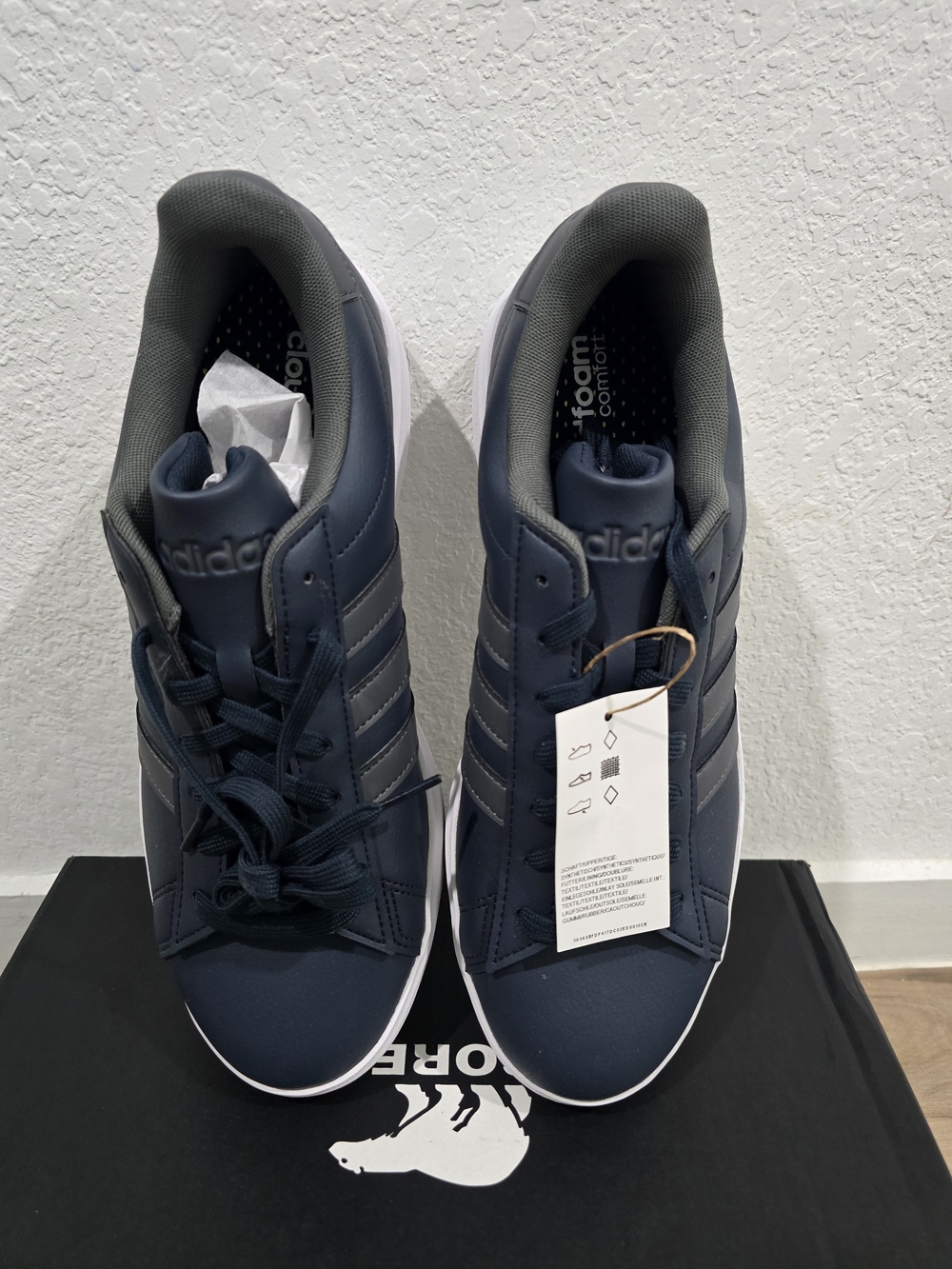 adidas Grand Court 2.0 Men's Navy Casual Sneakers.10.5 M - Picture 4 of 10